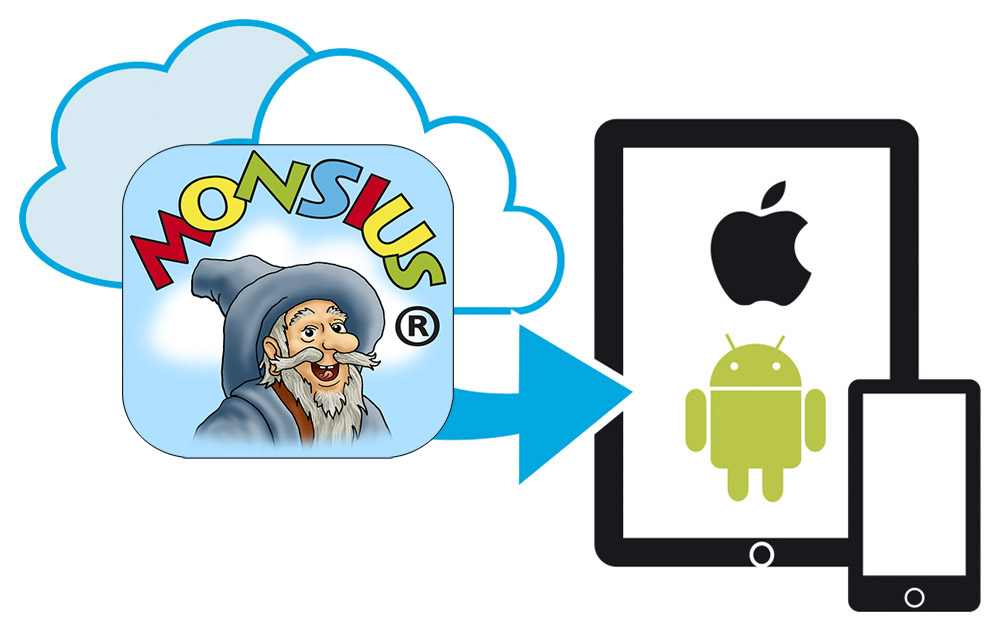 Scan de interaktive tæpper med den gratis app Monsius